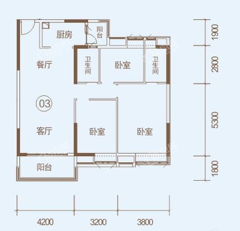 19/20座122㎡住宅