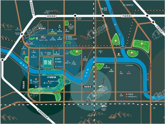 城中央·南城城中央交通规划图