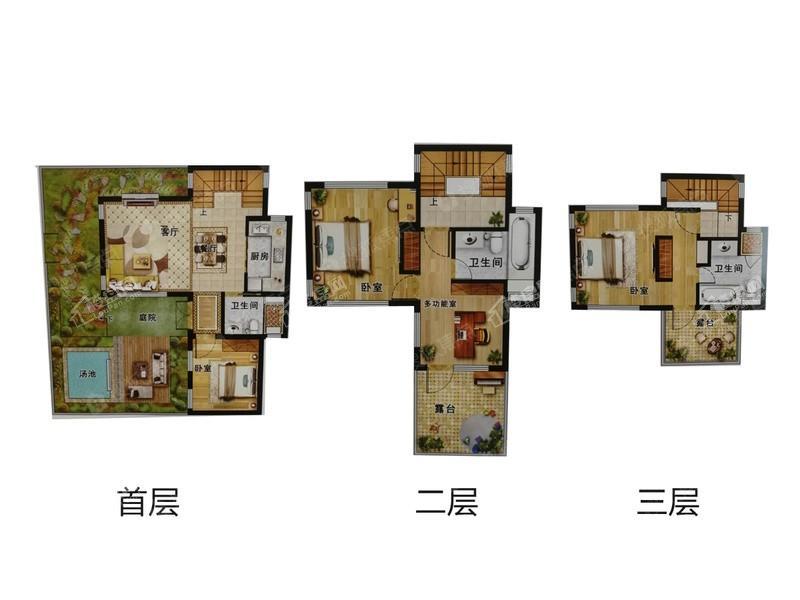 138.44平米户型-3室2厅2卫-140.0㎡