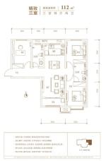 112平米三室-3室2厅2卫-112.0㎡