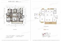 大唐臻观2A/2B/9#楼御景五居户型图