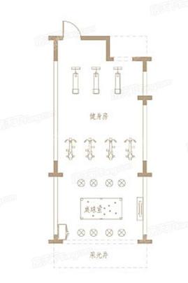 鑫苑藏龙首府联排别墅127平户型