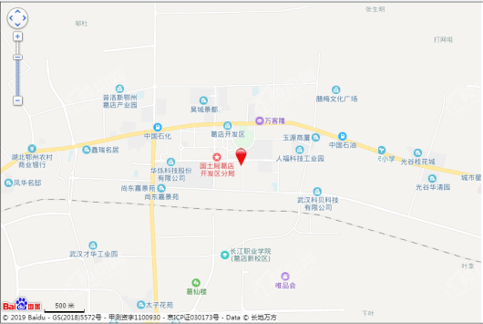 光谷悦公馆电子地图