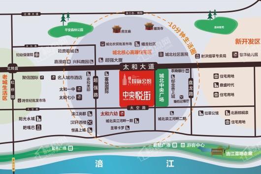 维卡·国际公馆项目区位示意图