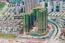 阳光城丽景湾三期北区高层建设进度（摄于2019-6）