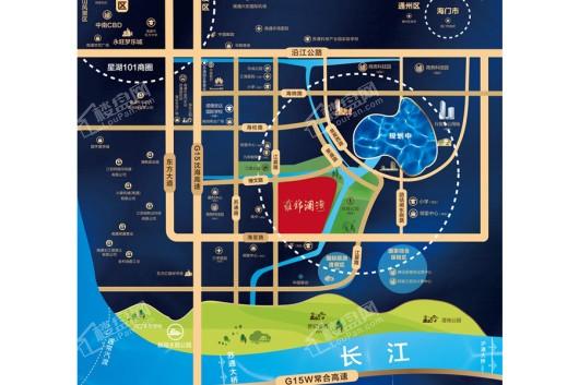雍锦澜湾区位电子图