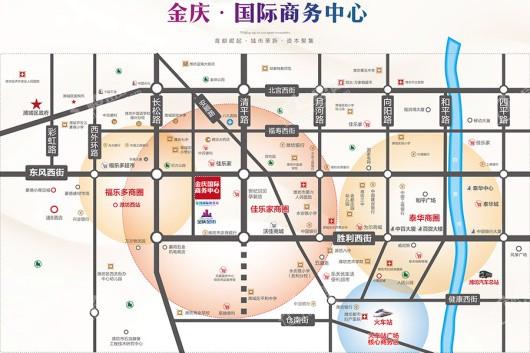 金庆国际商务中心交通规划图