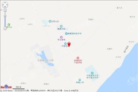 华地·黄麓公馆电子交通坐标图