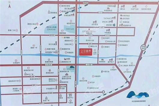 金科旭辉·公元城市交通图