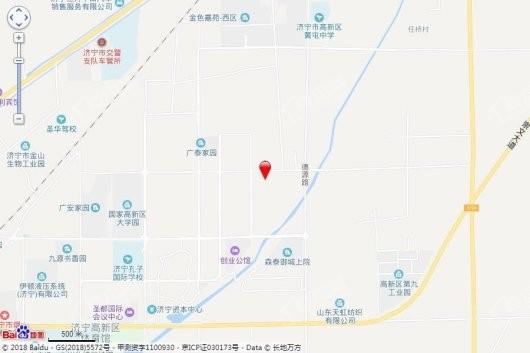 济宁龙城华府电子地图