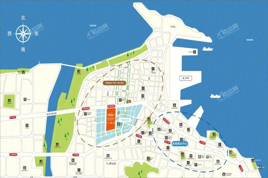 中瑞城位置规划图