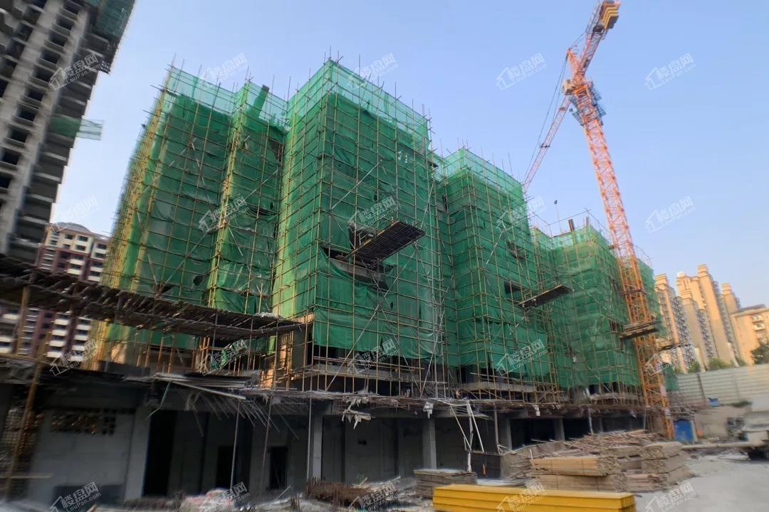 8月工程进度：2#楼（共27层）7层主体浇筑完成
