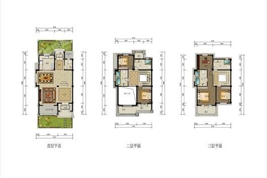 龙山·和枫雅园A-1户型图 5室3厅5卫1厨