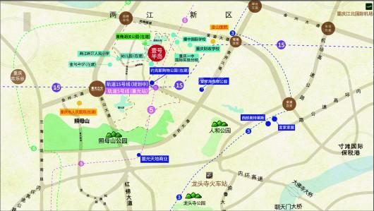 香港置地·壹号半岛交通图