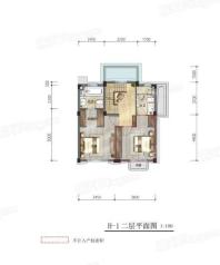杭州江山风华排屋-2层 4室2厅3卫1厨