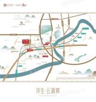 祥生云湖城交通图（区位图）