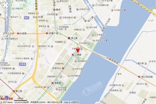 君豪杭州中心电子地图