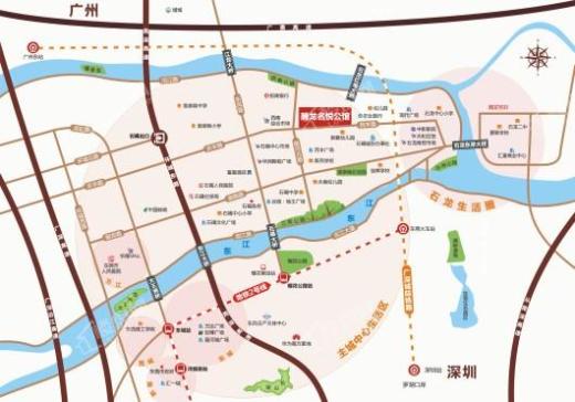 腾龙名悦公馆交通图