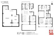 物华·臻悦苑E户型 5室2厅3卫1厨