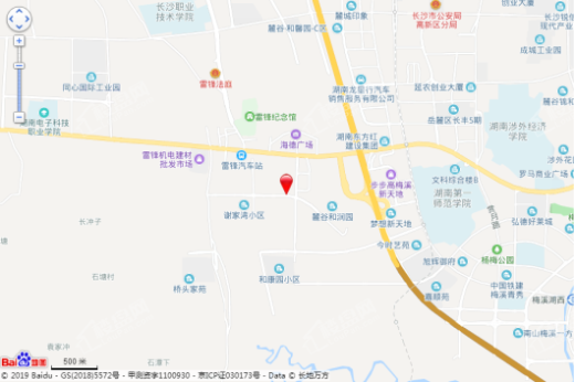 梅溪湖高端家居建材城交通图