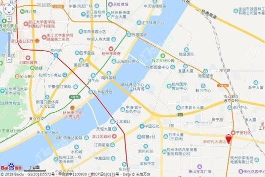 新越锦宸名邸电子地图