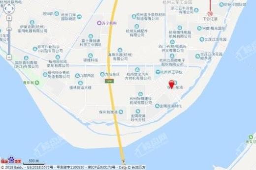 金隅江平观澜商业中心交通图