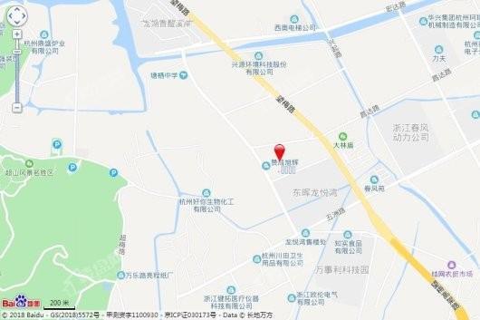 赞成旭辉时代悦章电子地图