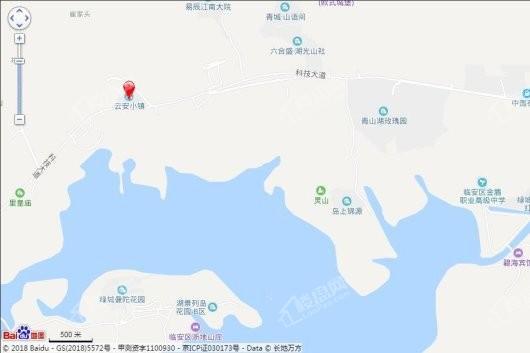 云安小镇电子地图