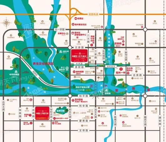 北京城房·时代樾府时代樾府楼盘位置图