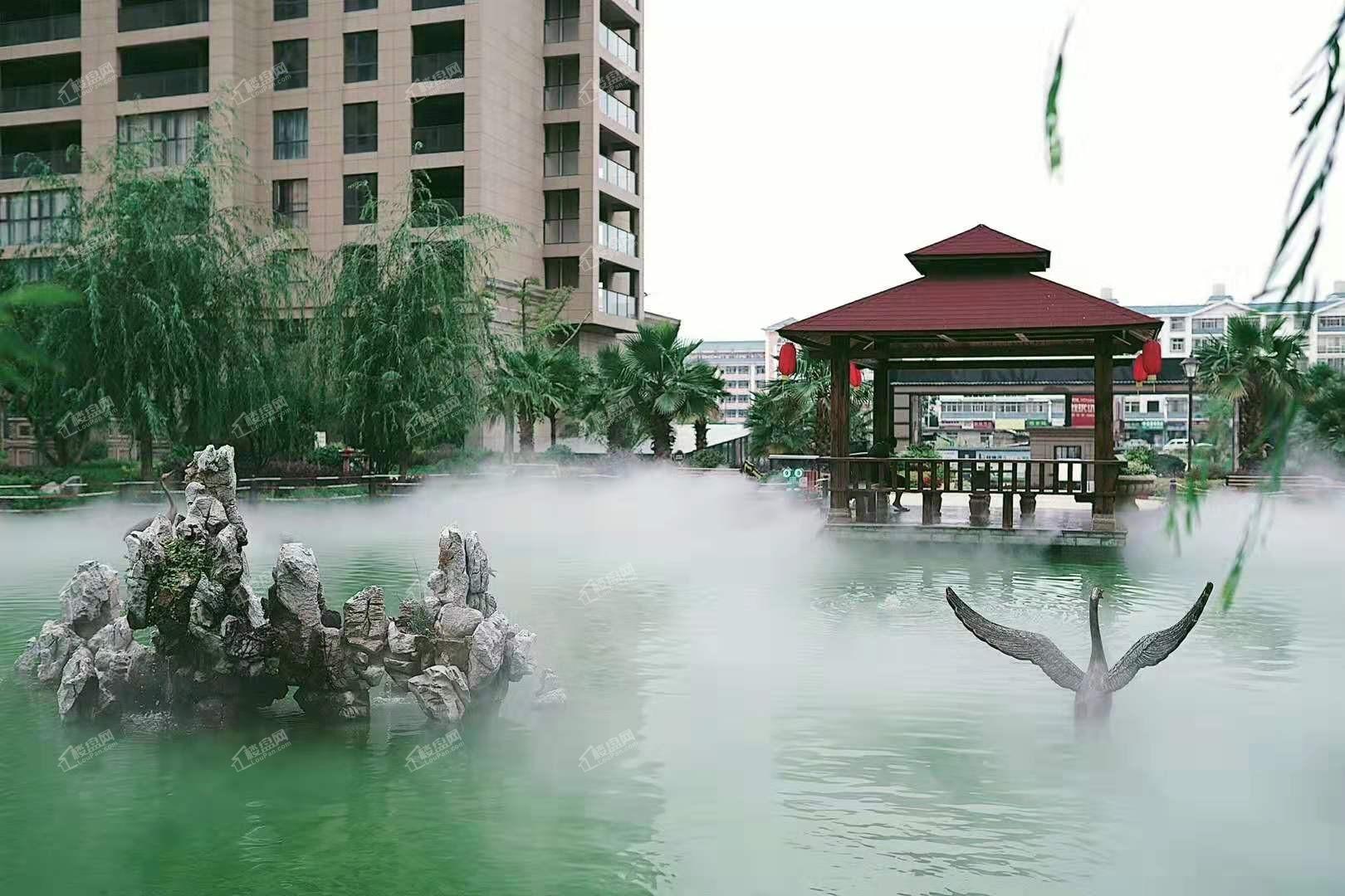 曲靖中城华府小区实景图（摄于：2019年10月）
