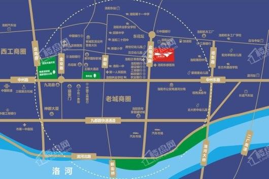 新乡建业东悦城位置图片