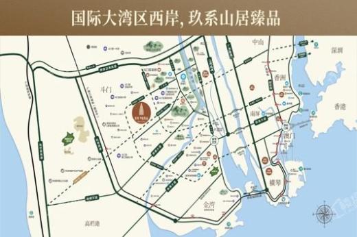 龍光·玖龍山交通图
