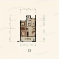一品南明高层E3约59㎡ 2室1厅1卫1厨