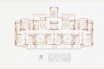 大华·潘安湖首府C户型 4室2厅2卫1厨