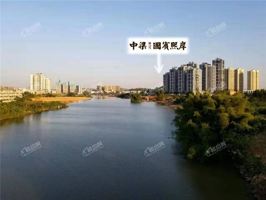 中梁国宾熙岸实景图（摄于2019-10-23）