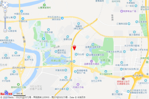 恒大悦湖商业广场交通图