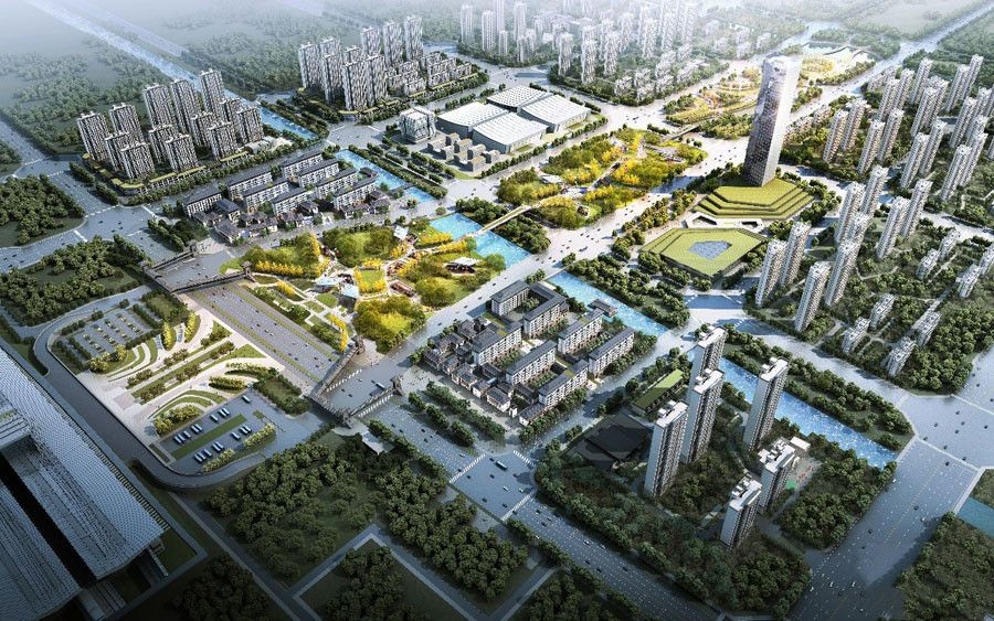 亳州绿地亳州城际空间站高清图