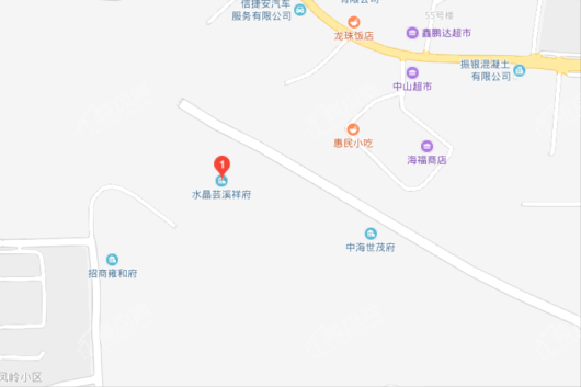 水晶芸溪祥府电子地图
