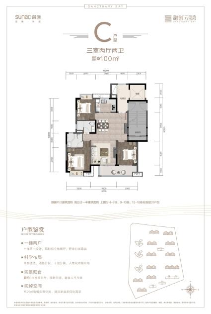 融创云玺湾C户型