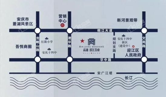 高速·滨江首府位置图