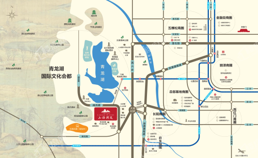中国铁建·山语澜廷交通图
