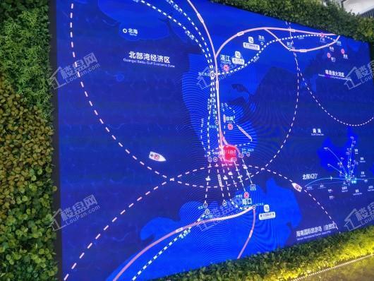 鼎龙·天海湾营销中心区位展示图