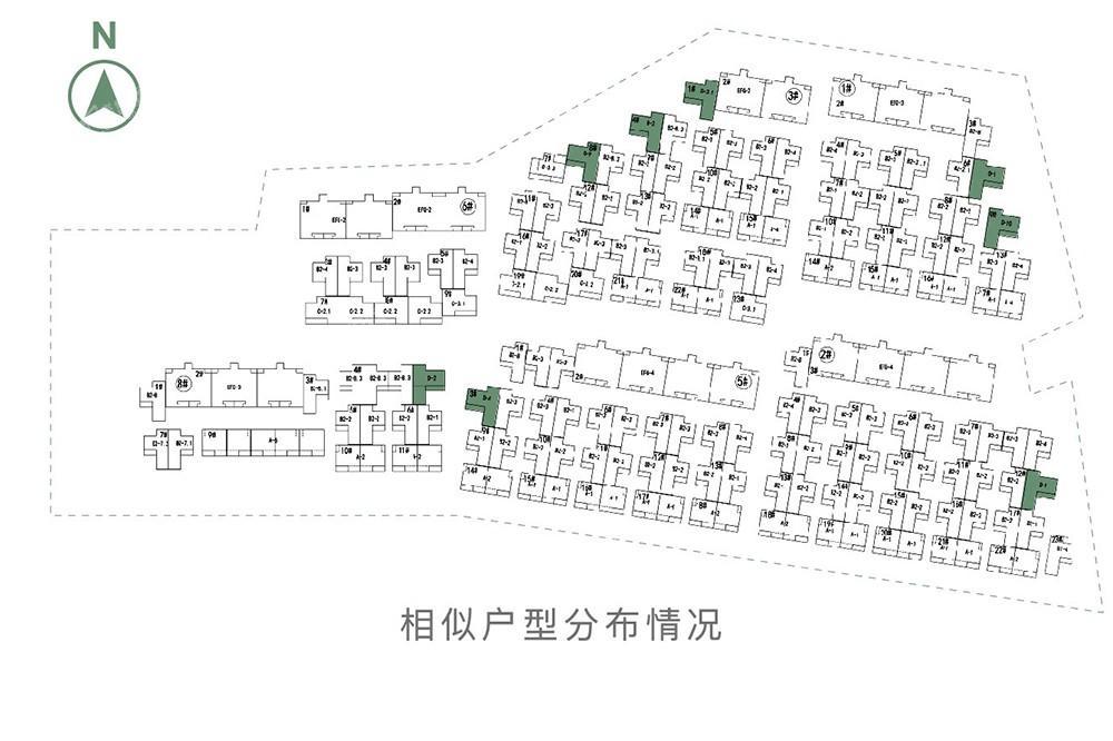 融创东麓D-2户型分布