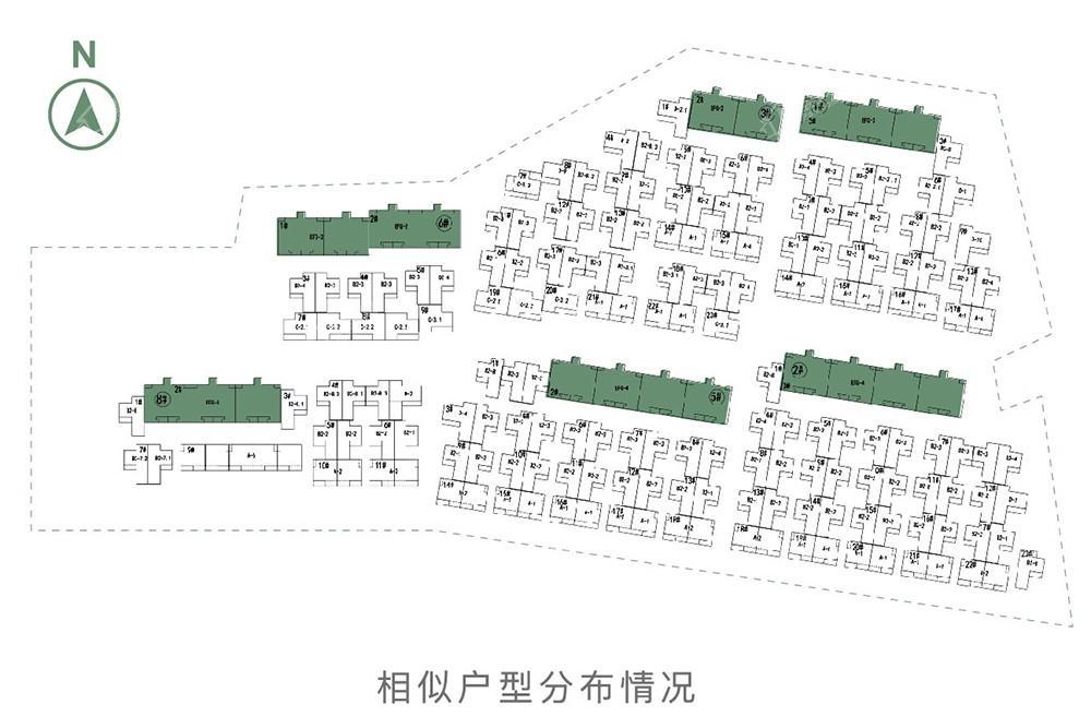 融创东麓G户型分布