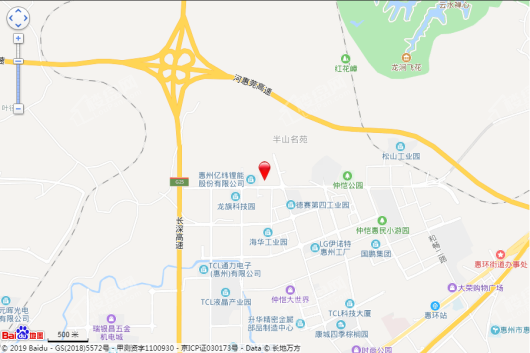 嘉鸿新城博雅府电子地图