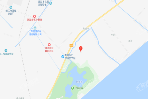 靖江恒大御景半岛交通图