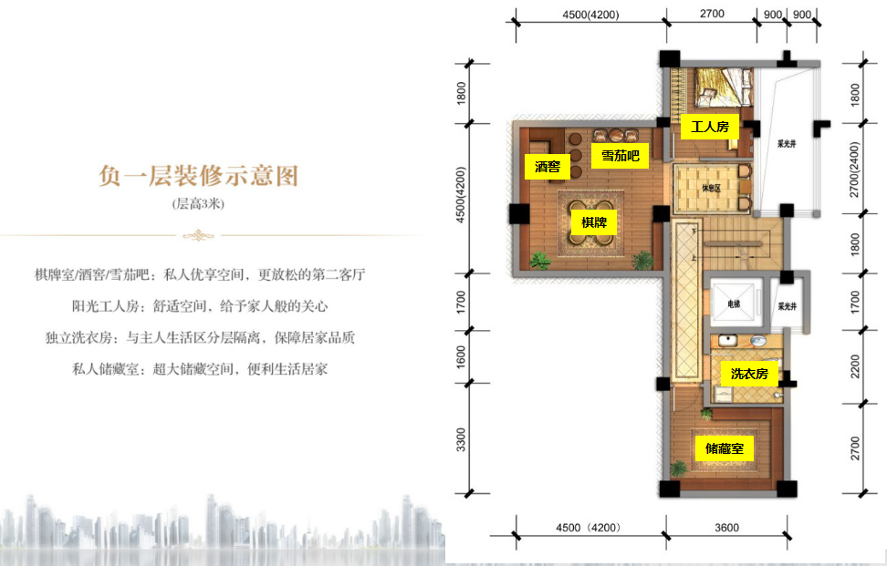 南充鴻升·凱旋天地3室2廳2衛戶型圖-南充樓盤網