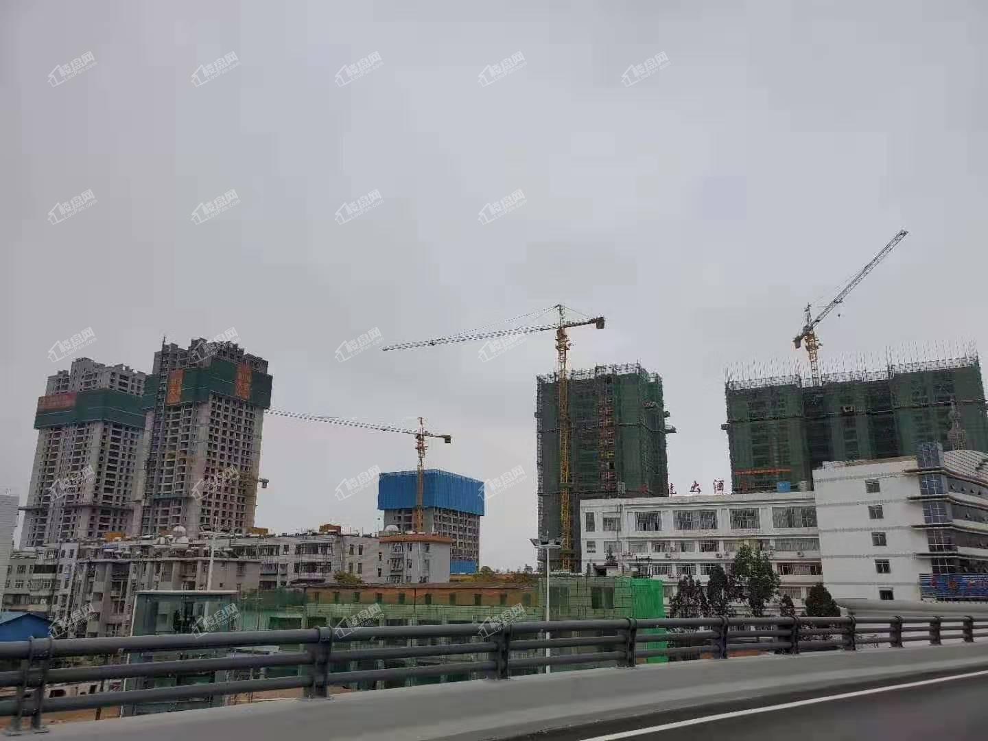 曲靖紫金新景工程进度（摄于2019年11月）