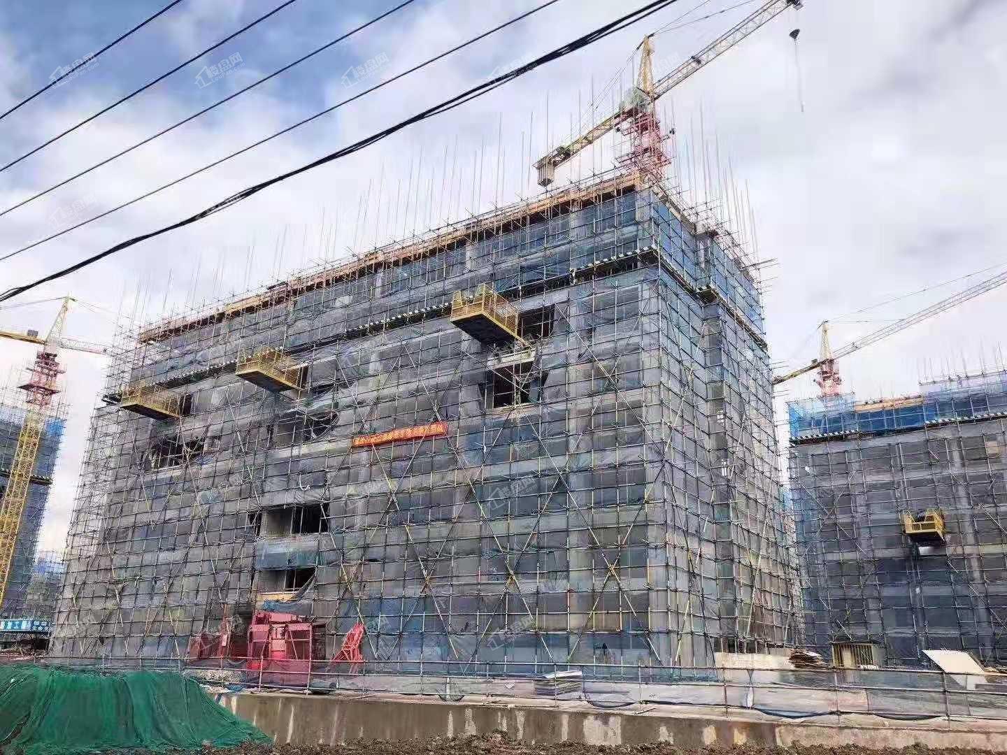 曲靖云溪白鹭工程进度（摄于2019年12月）