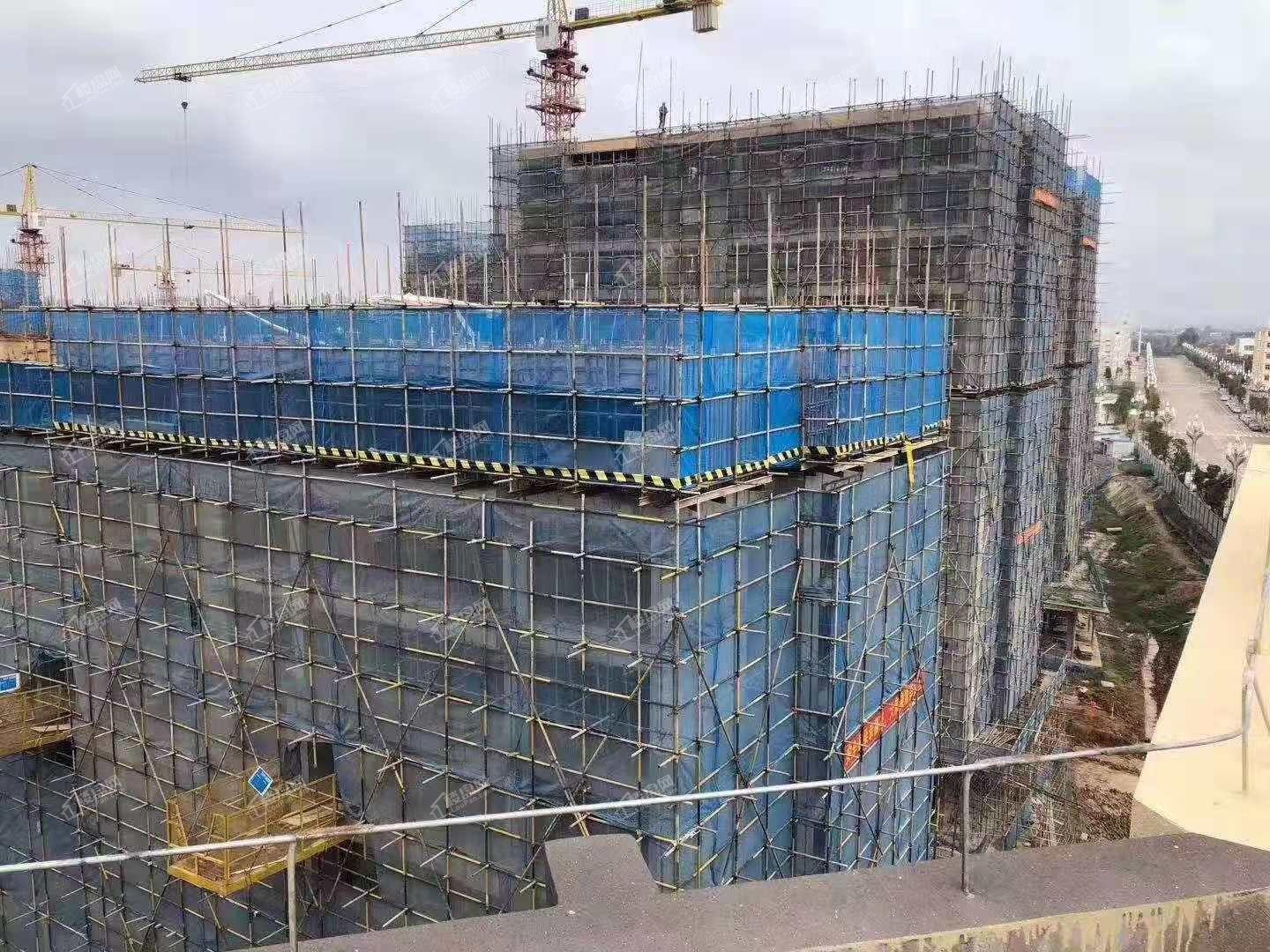 曲靖云溪白鹭工程进度（摄于2019年12月）